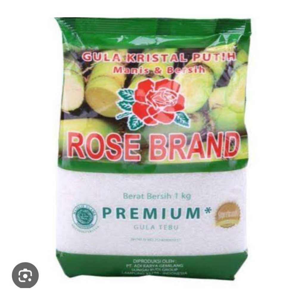 

Rose Brand Gula kristal Premium 1kg