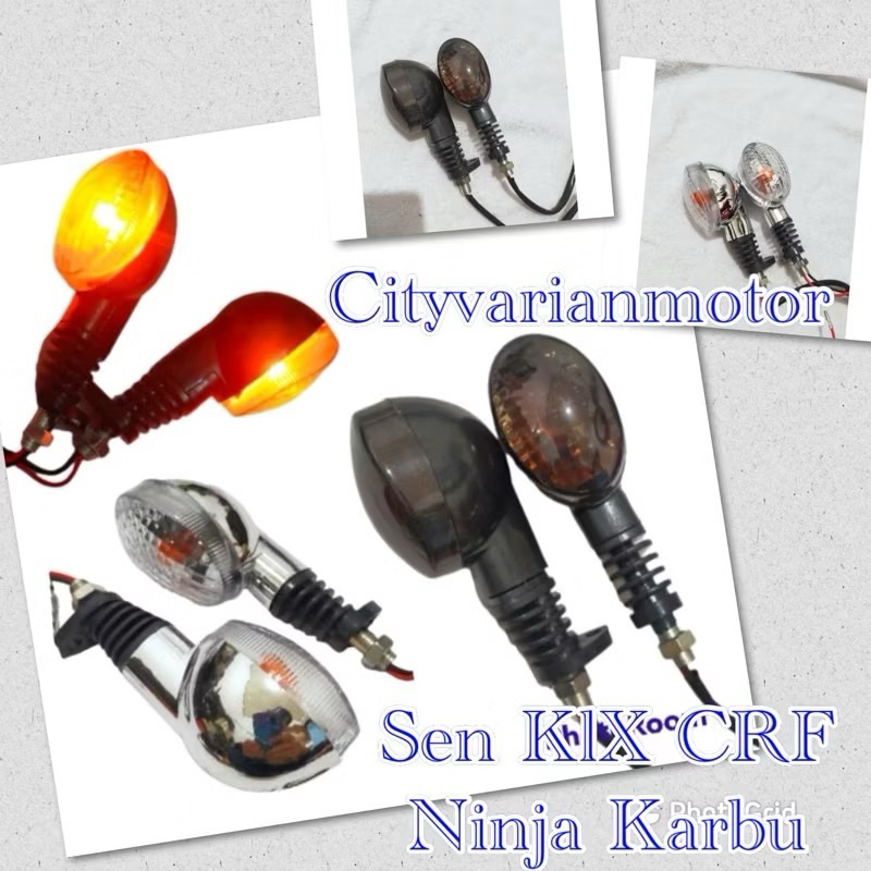 SEN STANDAR NINJA KARBU PROMO sein standard klx 150 klx 250 ninja 250 karbu W175 turn signal klx 150