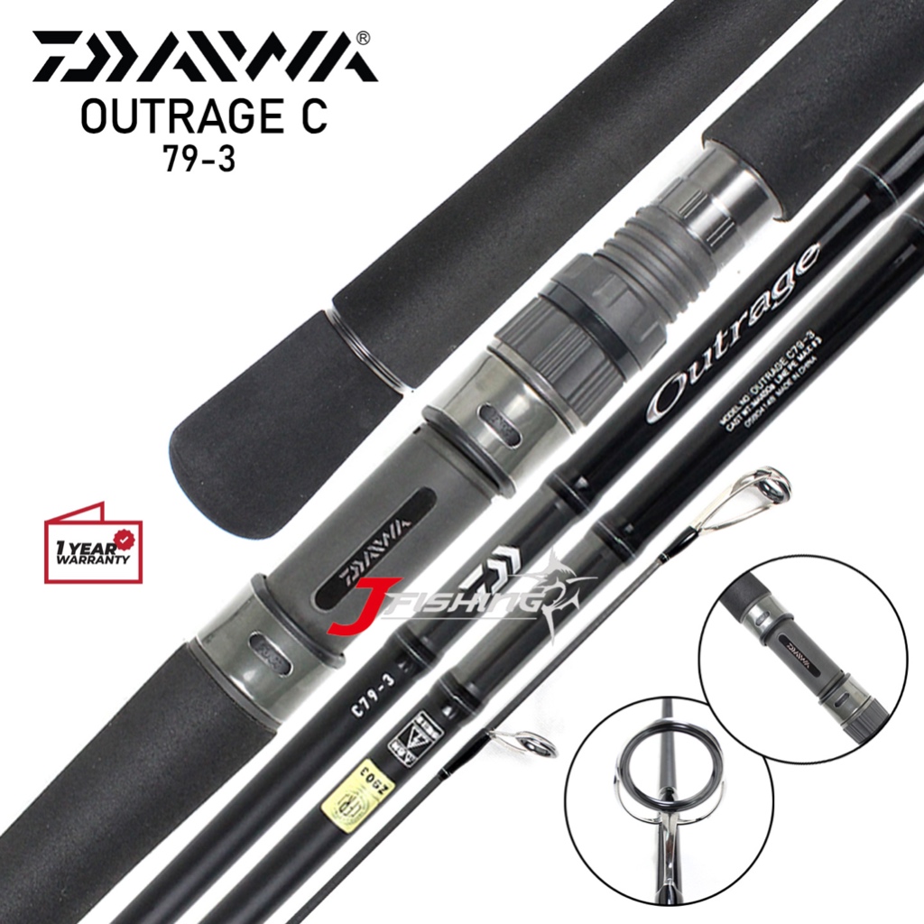 JORAN DAIWA OUTRAGE C 76-2 | 79-3 | 82-4 | 82-5 | 82-6 | 82-8 | Casting | Popping