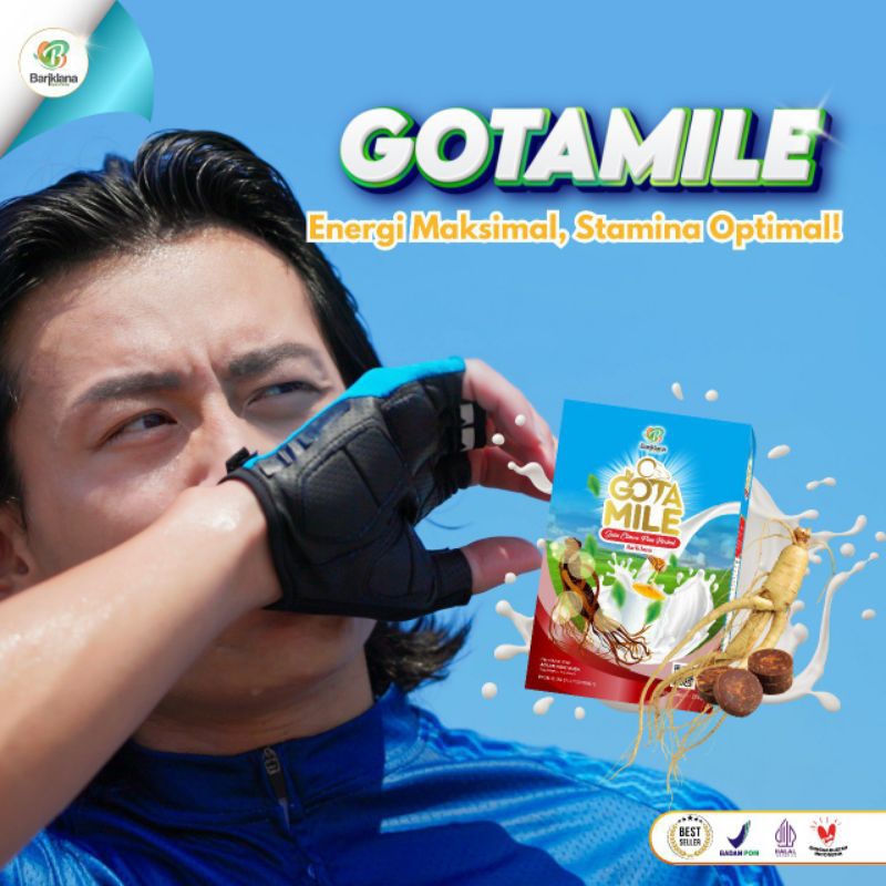 

Gotamile susu kambing etawa plus ginseng 200g