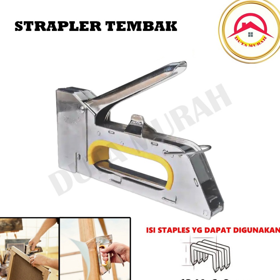 

KESEMPATAN EMAS Stapler Tembak 13468 mm tacker Steples