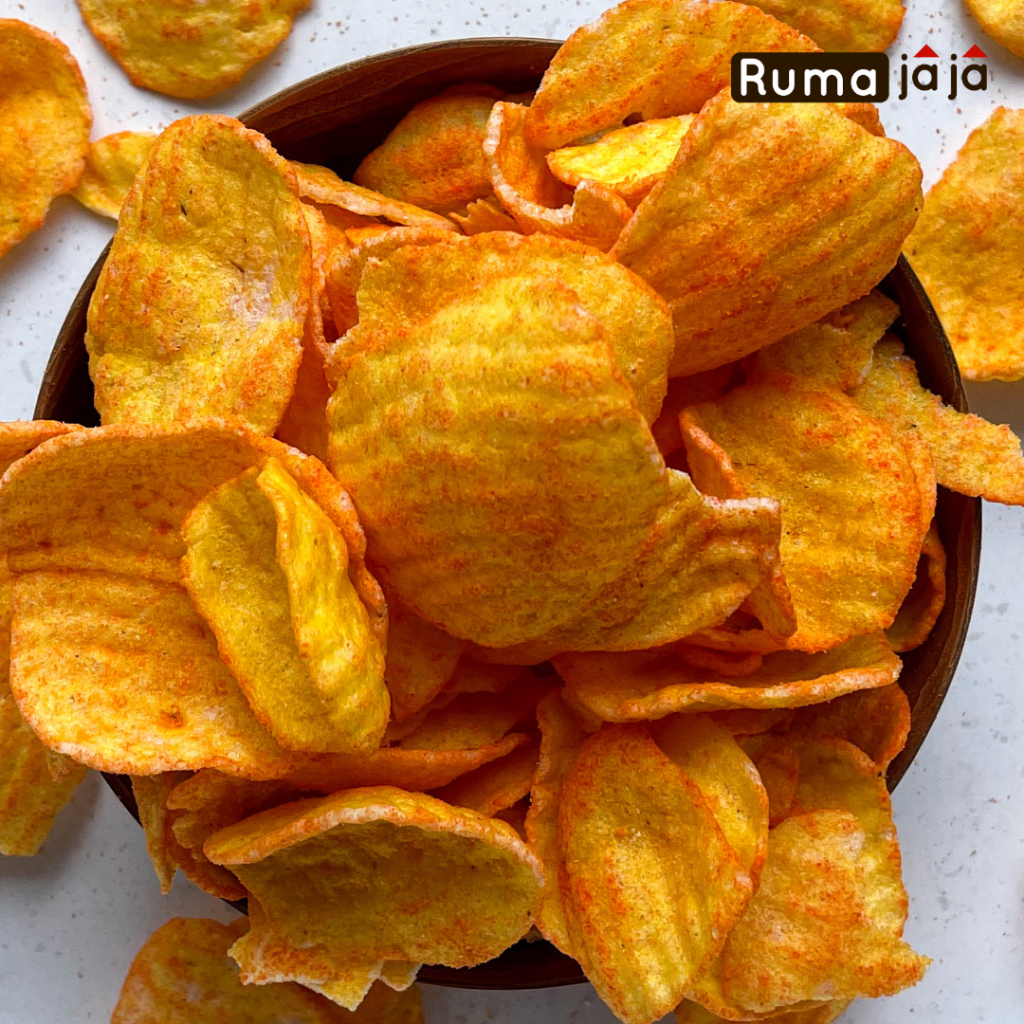 

Cemilan Kawan - Kerupuk Puyur Pedas 1kg Snack Kiloan