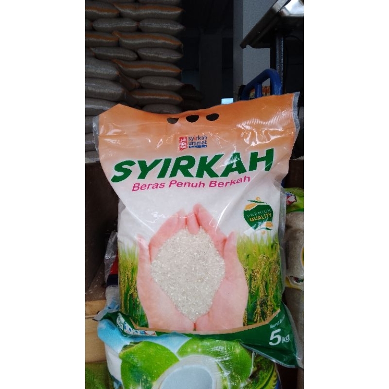 

Beras Syirkah 5kg / Promo Beras Syirkah /Syirkah Beras Berkah
