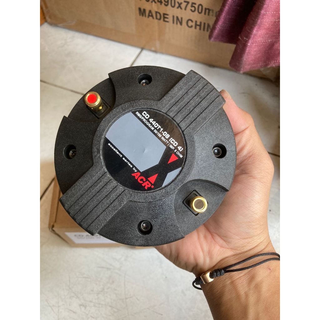 Driver Tweeter ACR EXCELLENT CD4 440T1-08 Original VC 1,75 inchi Drat 250 Watt RMS TWITER ACR 440