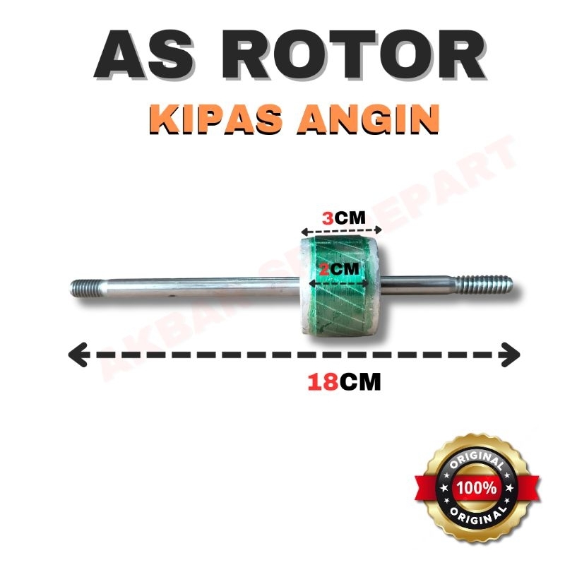 AS ROTOR KIPAS ANGIN 18 INC