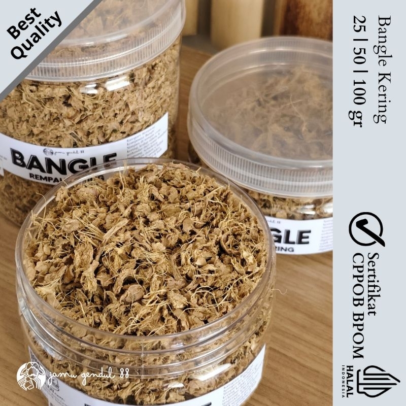 

Rempah Bangle Cacah Kering - Rempah Kering by Jamu Gendul 88 Kualitas Premium