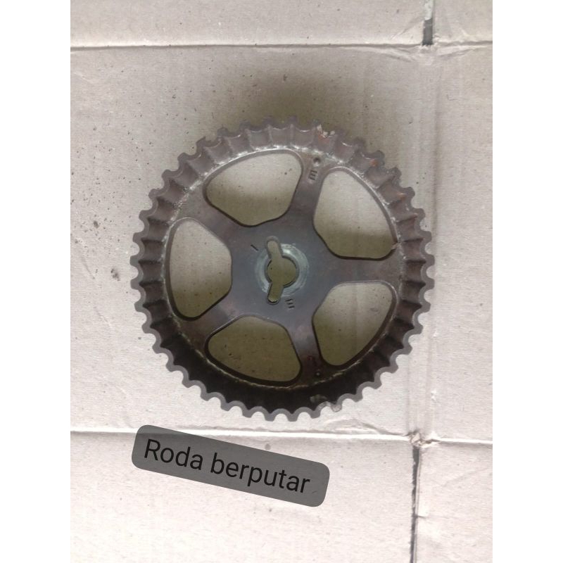 Pulley Puli Timing Belt Atas Suzuki Carry 1.5 Futura Injeksi/ Apv/ Baleno Old Original