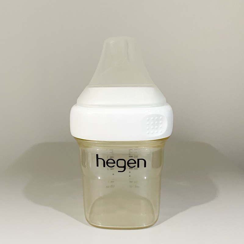 Hegen Preloved Botol Susu Bayi Hegen PPSU Feeding Bottle 150 ml, Dot Botol Hegen Preloved Medium Tea