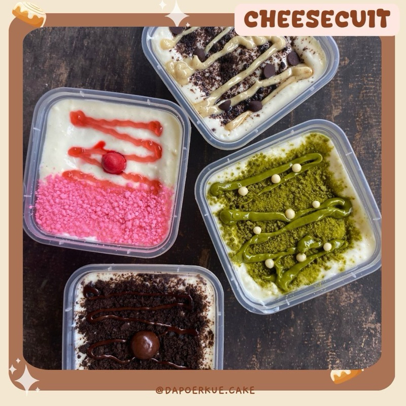 

CHEESECUIT (Biscuit + Cream Cheese)