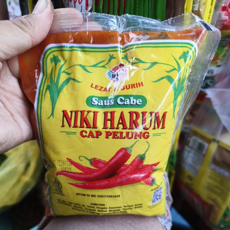 

saua cabe bantal niki harum 600ml