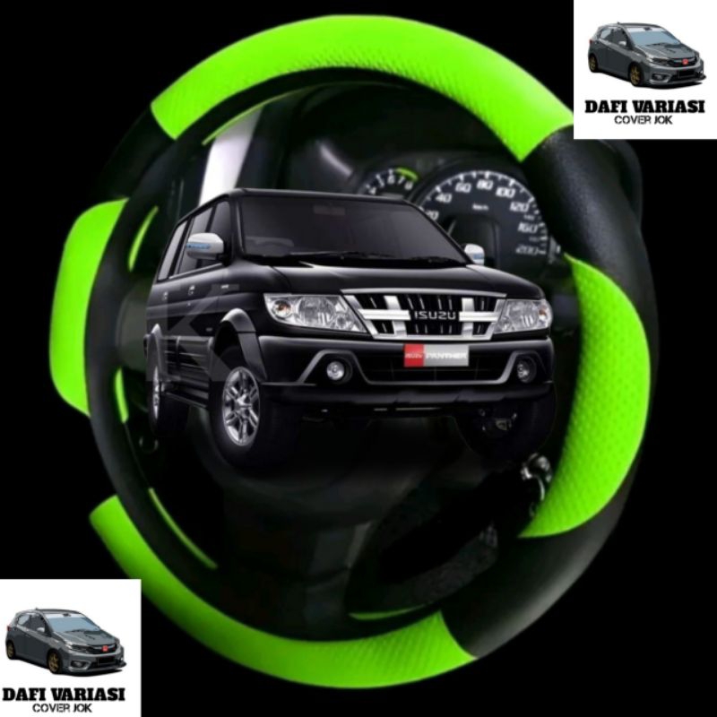 Cover stir/Sarung stir mobil ISUZU PANTHER Gran touring/Turbo variasi sabit