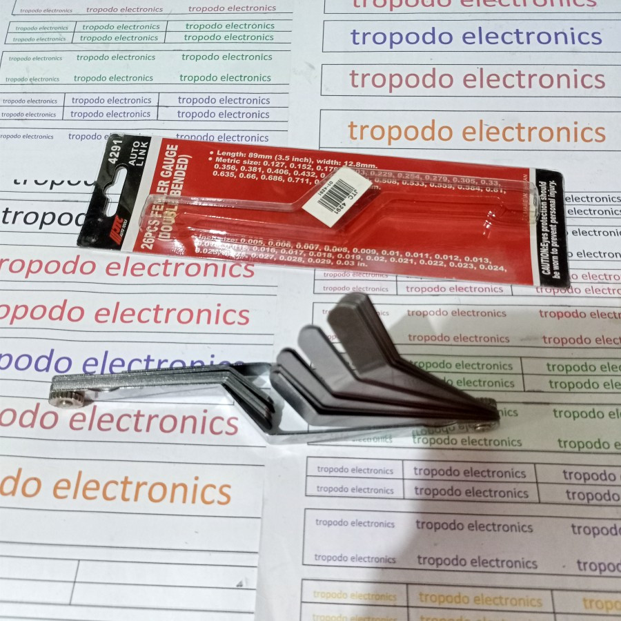 26 Pcs Feeler Gauge (Double Bended) JTC-4291