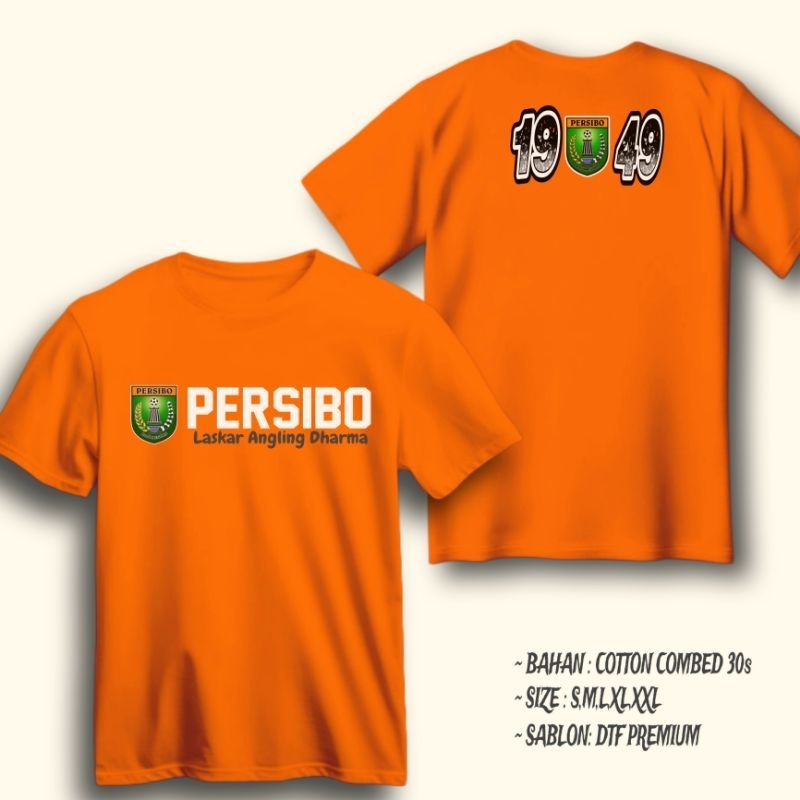 KAOS SUPORTER PERSIBO BOJONEGORO