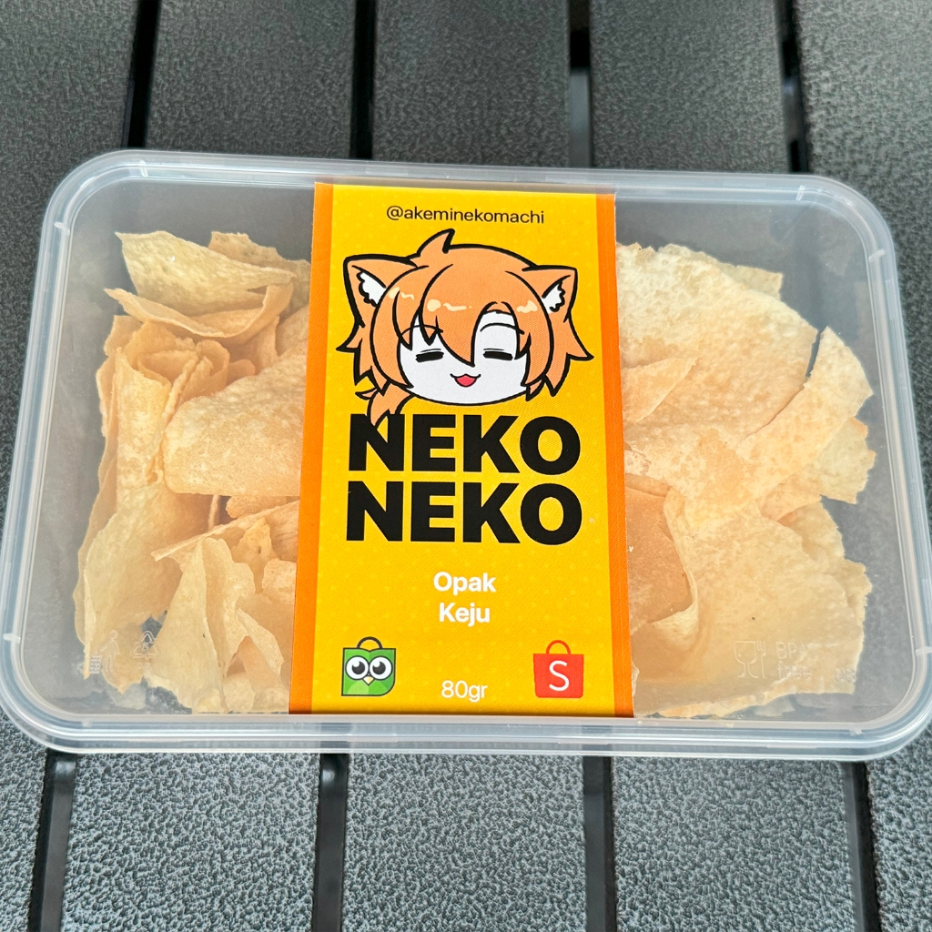 

NEKONEKO - Opak Keju Cemilan Dijamin KRIUK!!