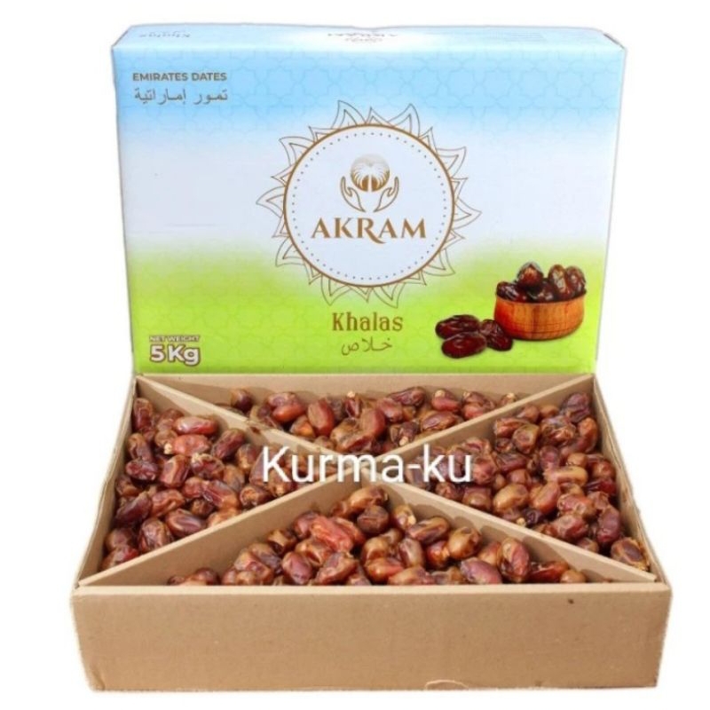 

kurma khalas 5kg/kurma khalas akram madinah