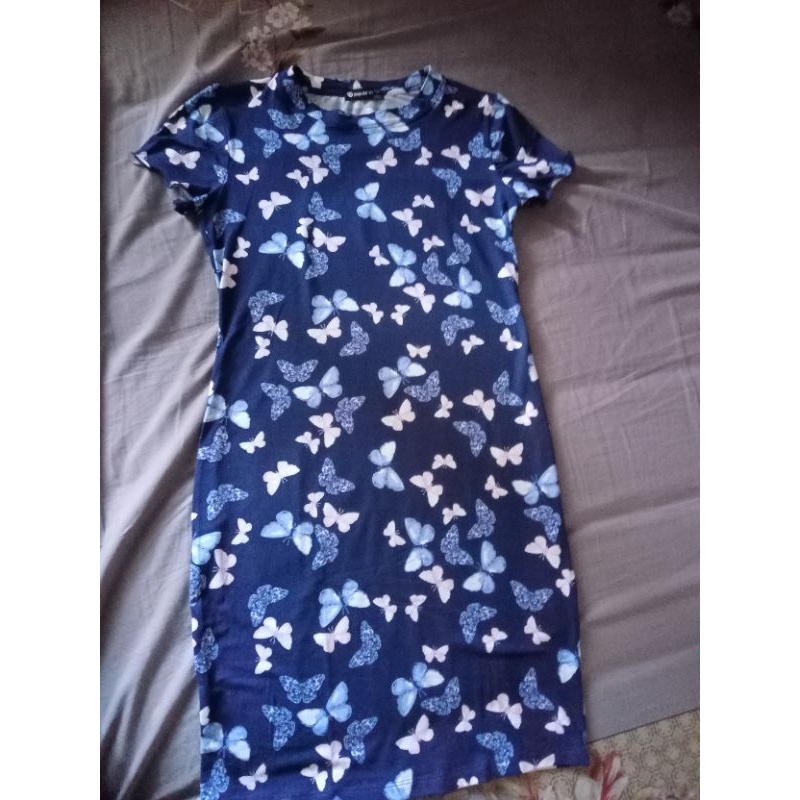 Preloved bodycon/ dress popular 21 (LD 88, PB 83 cm)