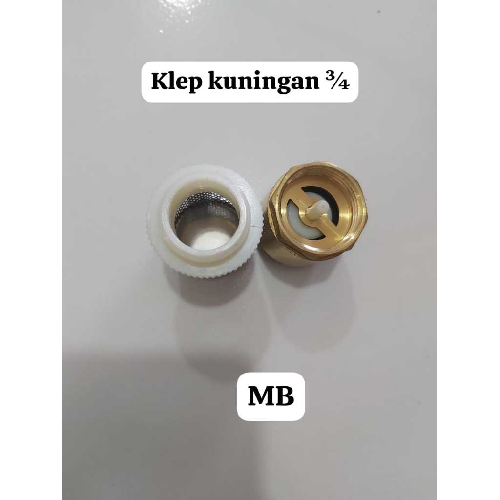 Foot Klep Kuningan Saringan Pompa Air Sumur Tusen Pipa Footklep Valve