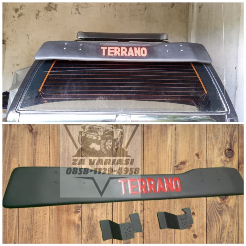 SPOILER NISSAN TERANO DUCKTILE NISAN TERANO TERLARIS