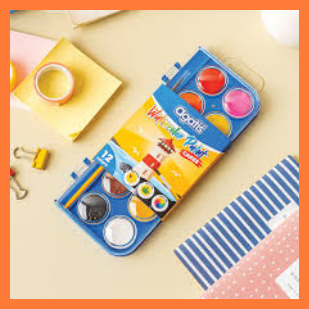 

AGATIS Watercolor paint cakes 18, 16, dan 28 warna