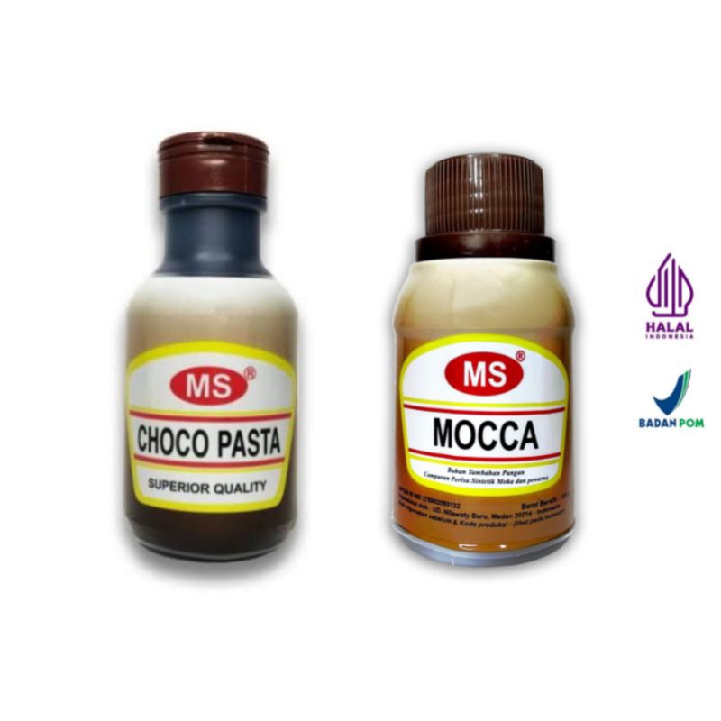 

MS Pasta (Mocca 130g,Choco pasta 100g)