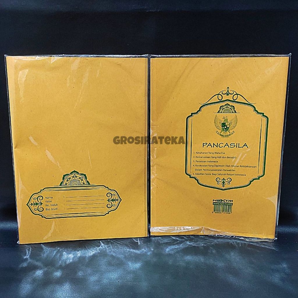 

SAMPUL BUKU COKLAT SAMSON NEXTM KWARTO