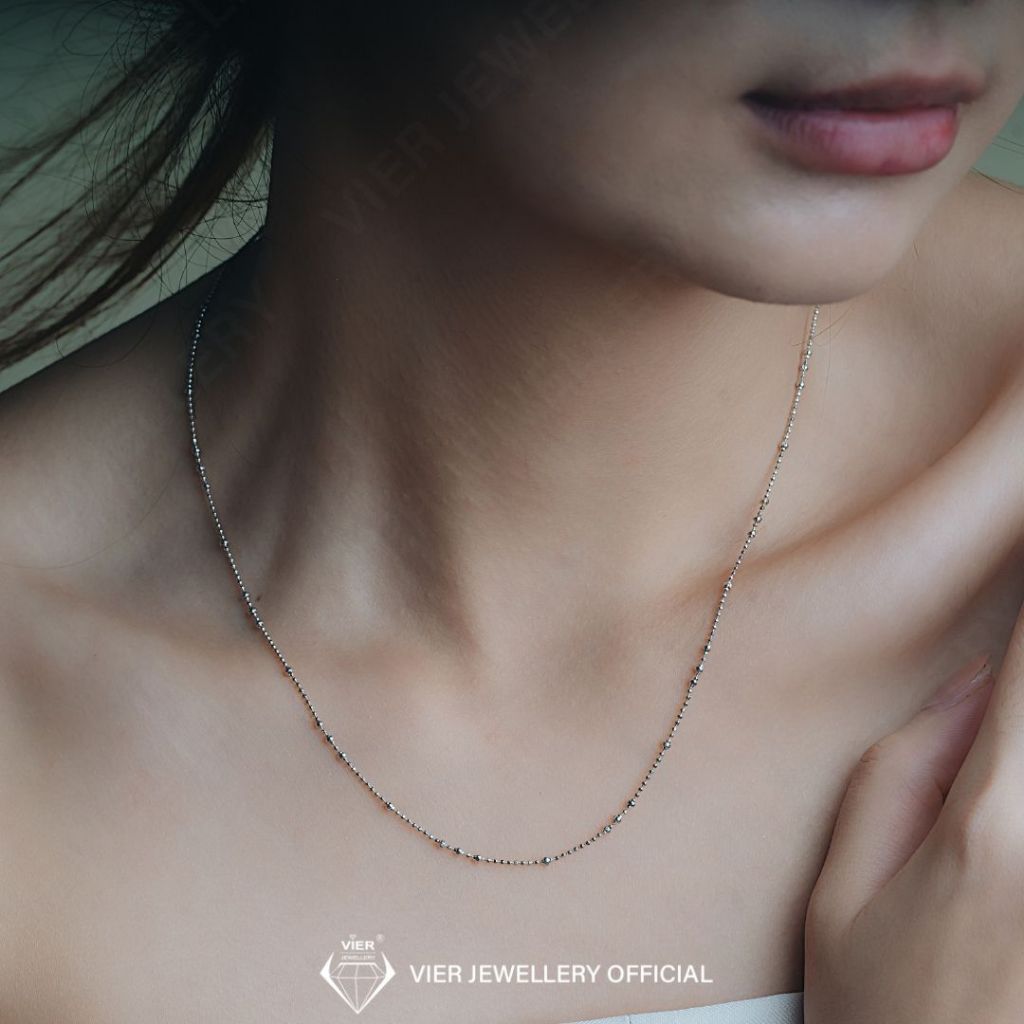Vion S925 Necklace 10738 & 10288 - 45cm Rantai Kalung Silver925/Perak Wanita