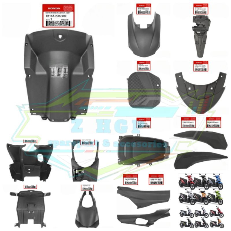 Cover full body kasar beat fi K25 2012 - 2016 original