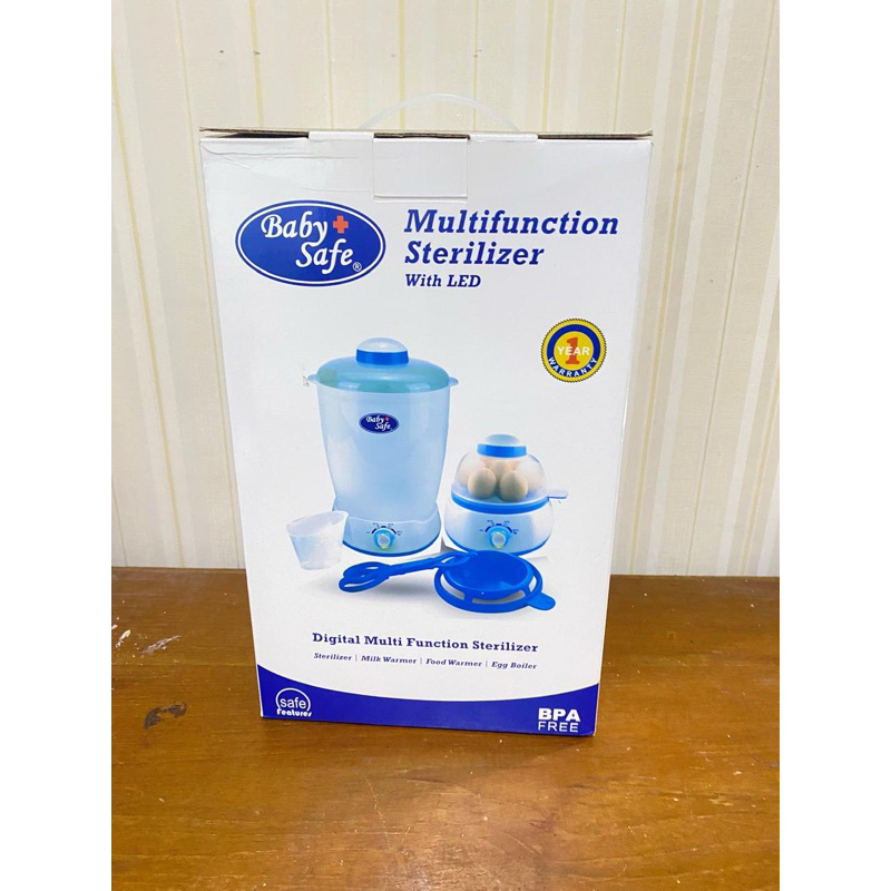 Babysafe LB310 Sterilizer Multifunction - Alat Sterilisasi dan Penghangat Botol Bayi