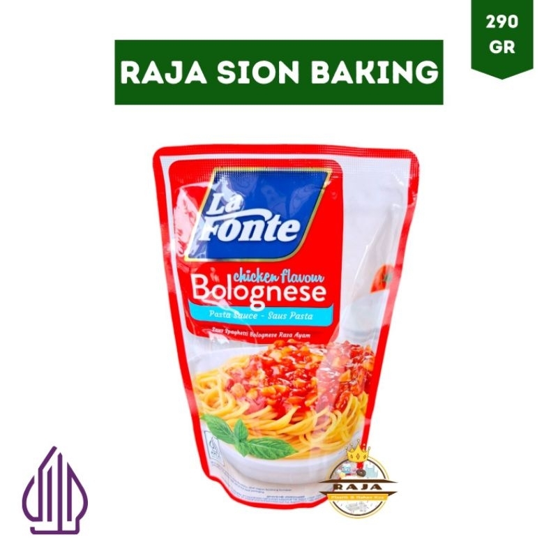 

La Fonte Saus Bolognese 290gr - Chicken Flavor