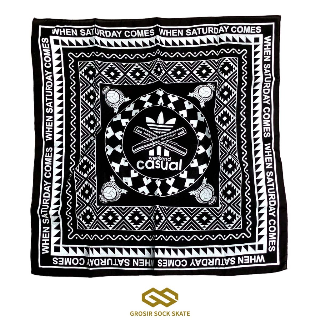 Amuzzz12 - Slayer Bandana Motif Adidas Casual