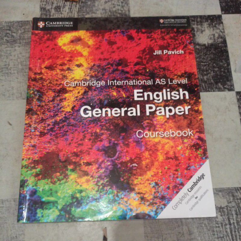 CAMBRIDGE INTERNASIONAL AS LEVEL ENGLISH GENERAL PAPER COURSEBOOK