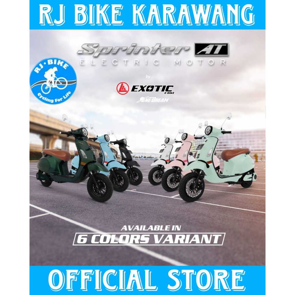 MOTOR LISTRIK EXOTIC SPRINTER AT DAN SPRINTER PRO MAX NON SUBSIDI OFF THE ROAD