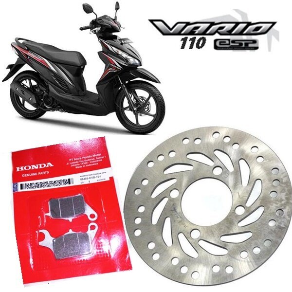 Piringan Cakram Depan Disc Depan Honda Vario 110 fi Vario 110 ESP Plus Kampas Rem Depan Dispad Vario