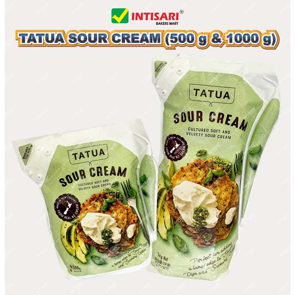 

TATUA SOUR CREAM CULTURED SOFT AND VELVETY SOUR CREAM