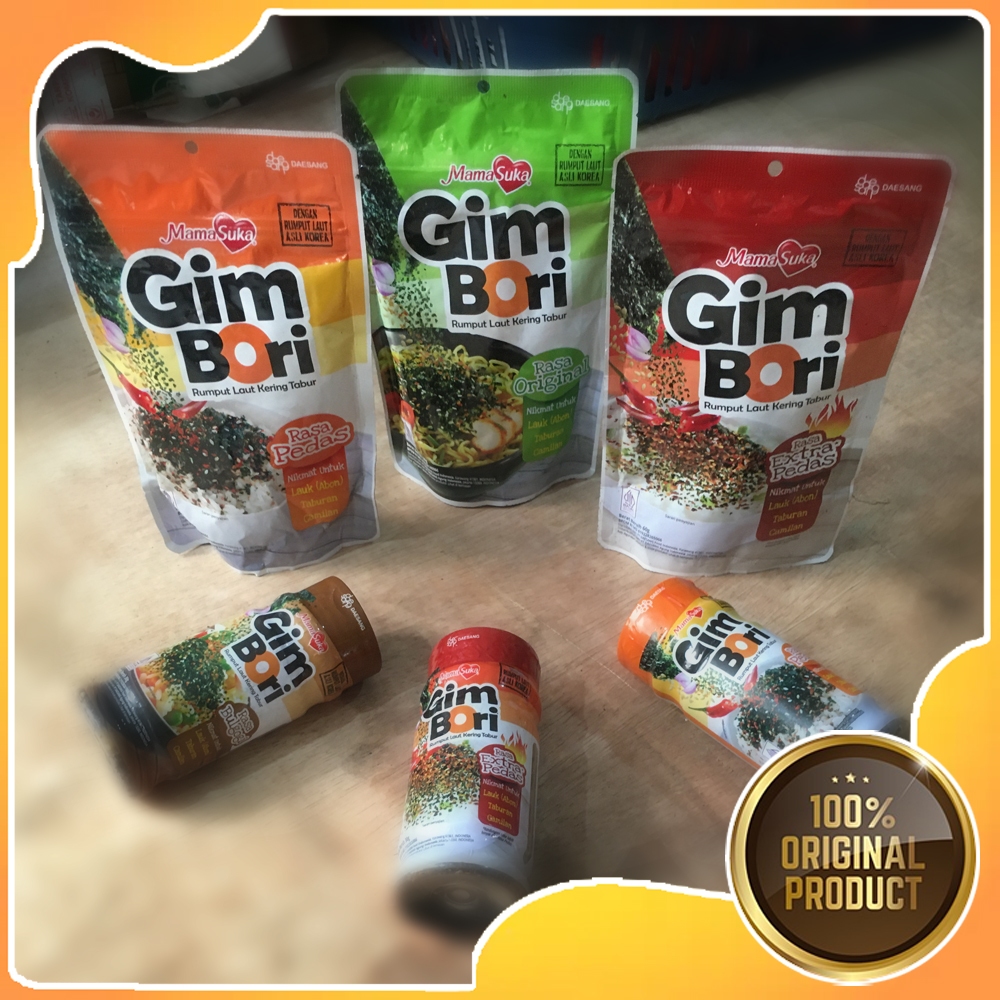

Bon Nori / Gim Bori Mamasuka Rumput Laut Panggang Tabur