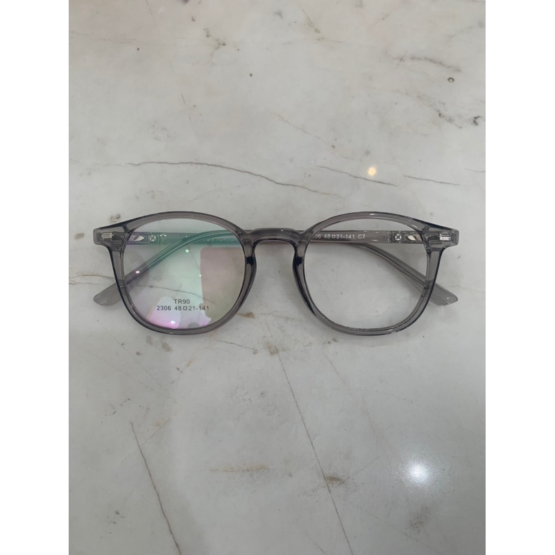 Xilau Eyewear Frame Kacamata Cewek Cowok Frame Kotak 2306