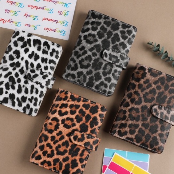 

Binder Kulit Hewan Safari Loreng Ukuran A6