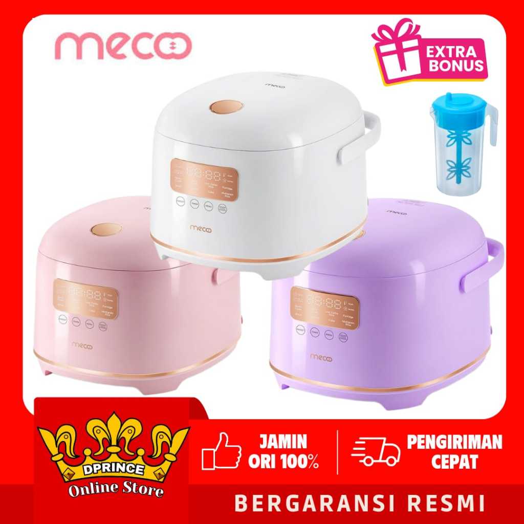 MECOO Digital Aesthetic 38 Liter - Oven Listrik dengan Teknologi Dual NTC + PID3.0, Warna Milky White, Sakura Pink, Irish Lilac