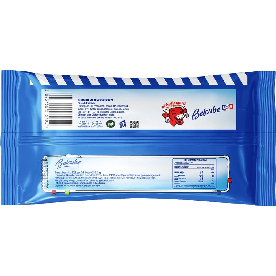 

RB22 Belcube The Laughing Cow Keju Kotak MPASI isi 24 pcs