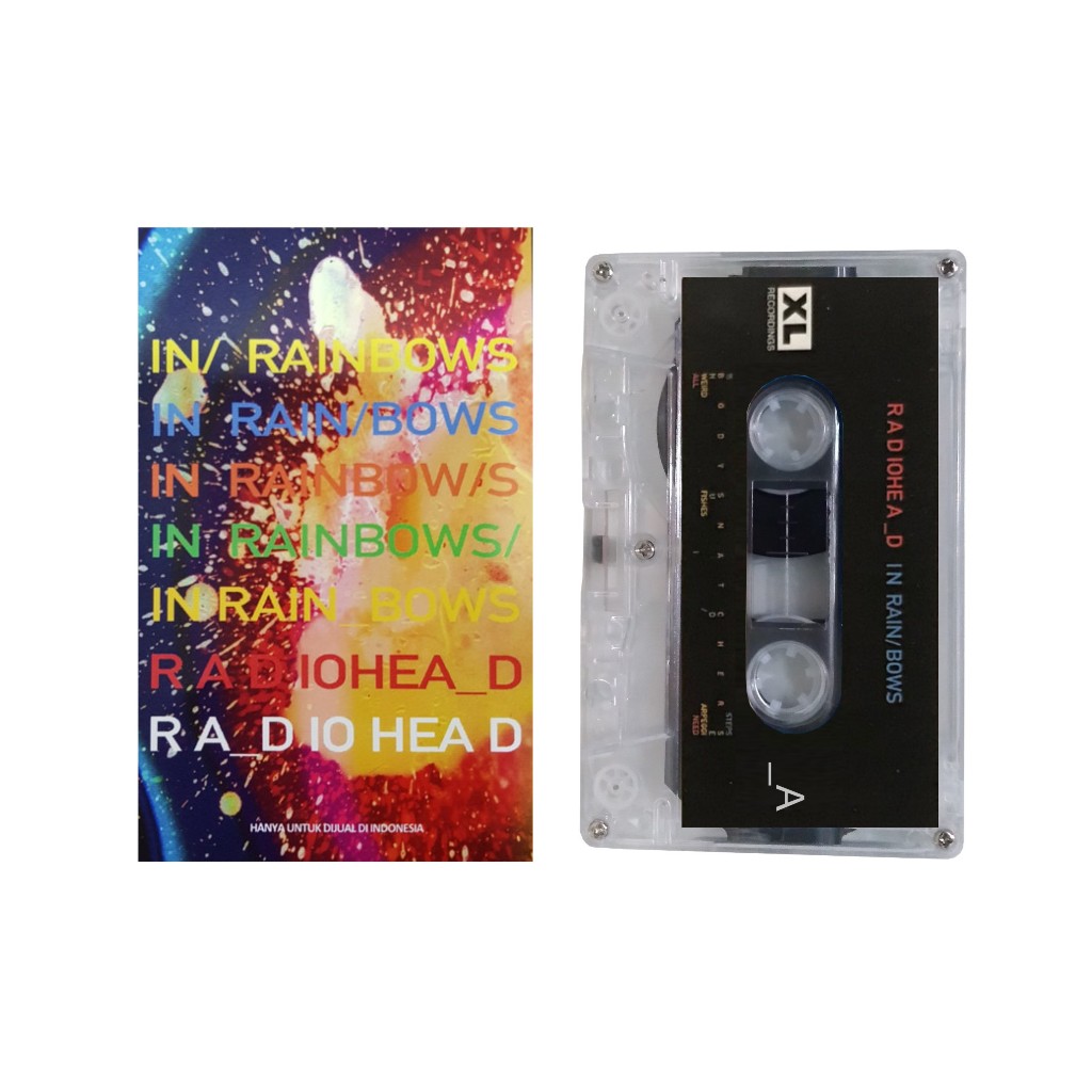 Kaset Pita Radiohead In Rainbows Album