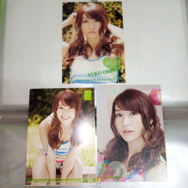 Photocard Oshima Yuko Official AKB48