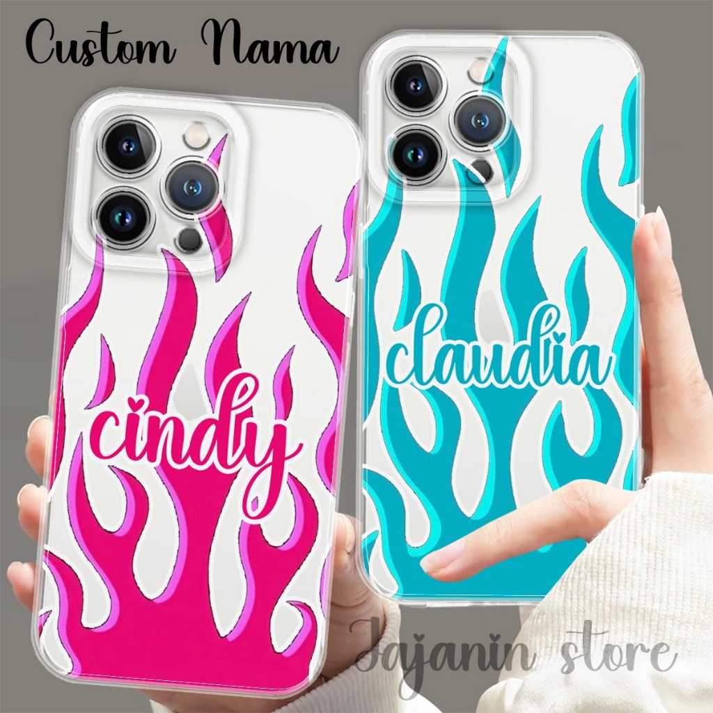 JAJANIN Custom Nama Softcase Procamera Vivo Y16 Y22 Y20 Y20i Y20s Y15 Y17 Y12 Y35 Y50 Y30 Y30i Y27s 
