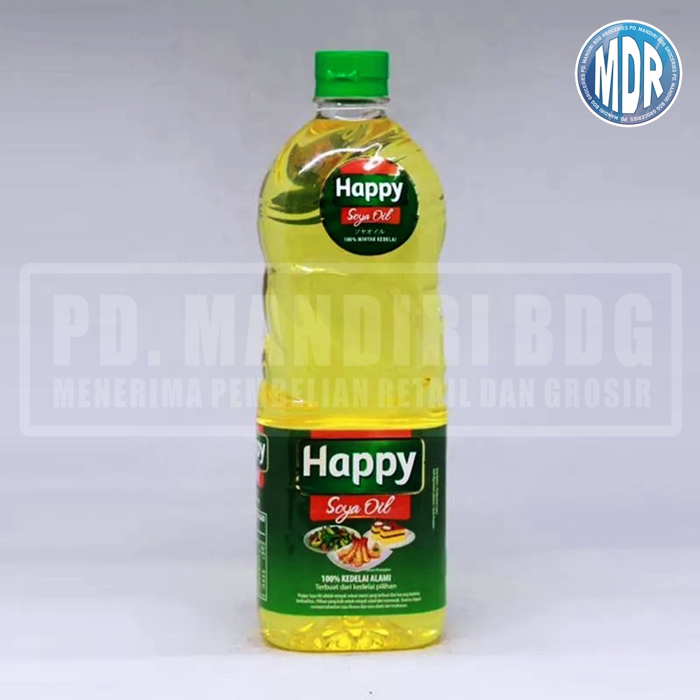 

HAPPY SOYA OIL 1 L MINYAK KEDELAI