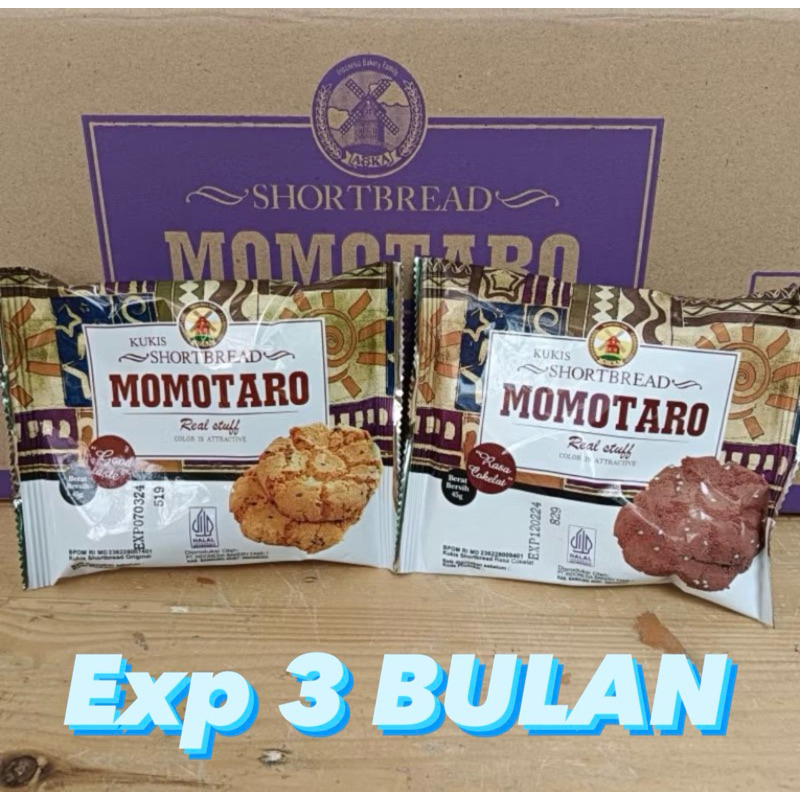 

KUKIS AOKA MOMOTARO SHORTBEARD COOKIES 45gr DENGAN 3 VARIANT RASA ORIGINAL, COKLAT, KELAPA