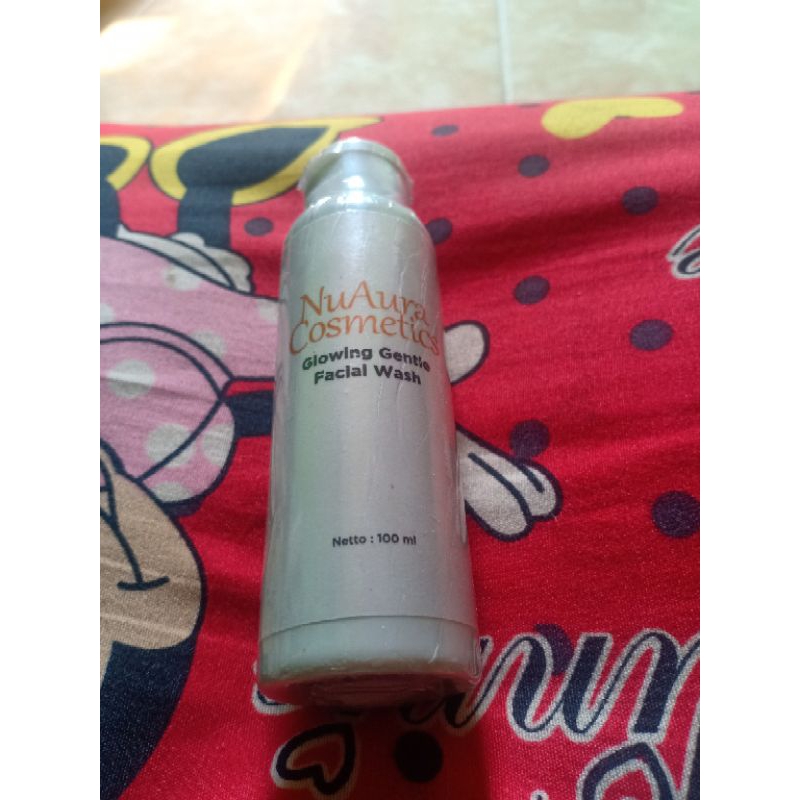 NuAura Cosmetic Facial wash glowing gentle NuAura Cosmetic 100ml