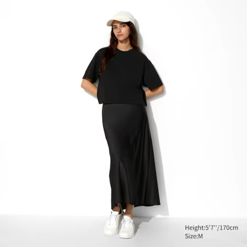 Women Uniqlo Rok Satin