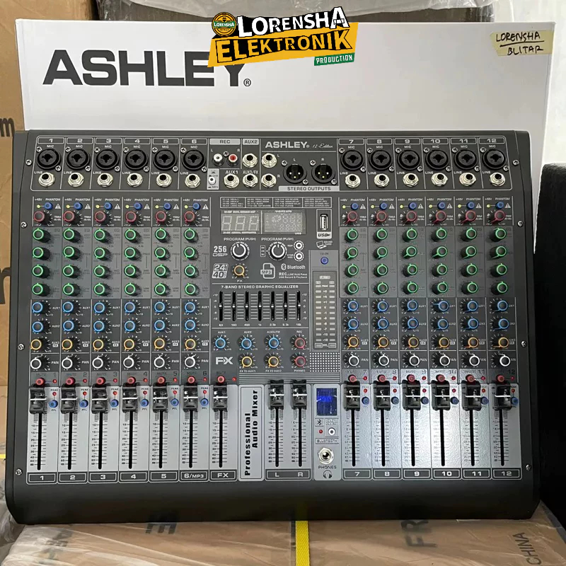 Mixer 12 Channel Ashley 12 Edition Original