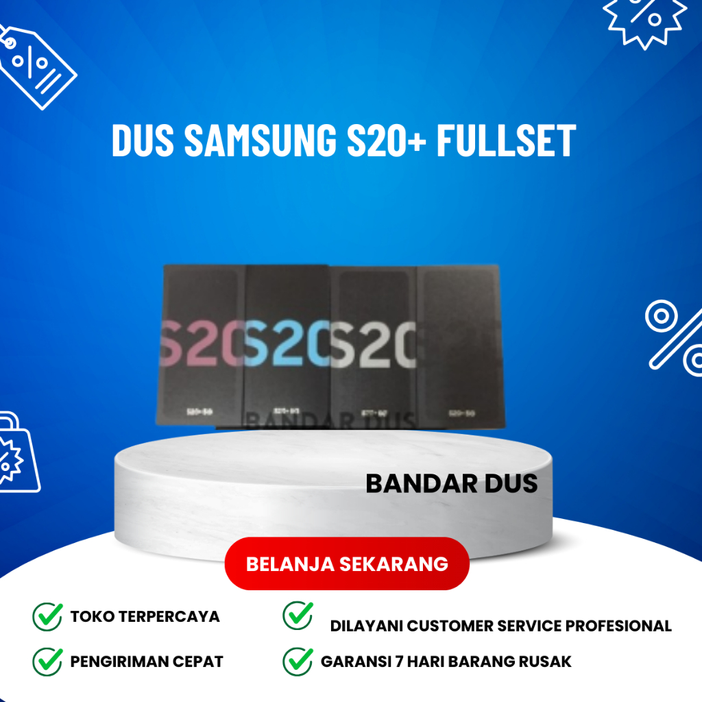 

Dusbook Dus Box Kotak Original Samsung S20+ Fullset Acc