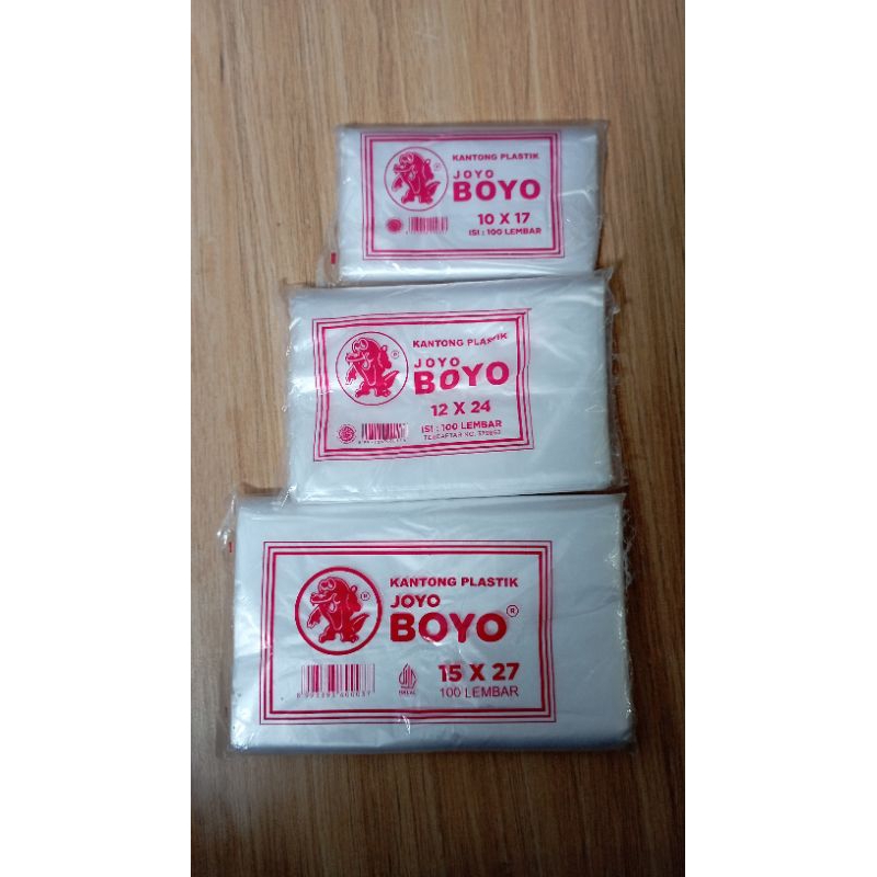 kantong plastik joyo boyo / plastik joyo boyo / plastik sekiloan