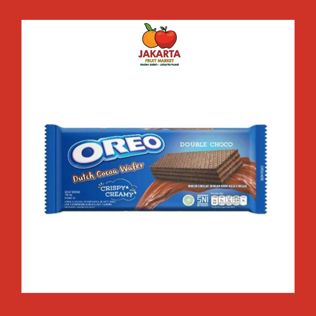 

OREO COCOA DUTCH WAFER DOUBLE CHOCO 140.4GR